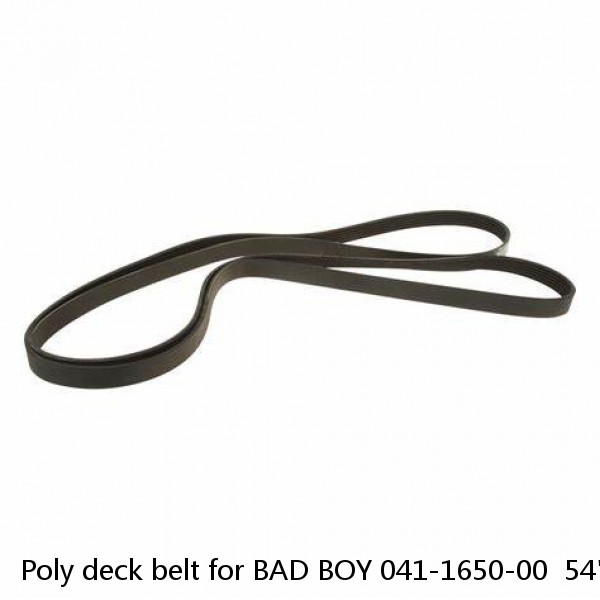 Poly deck belt for BAD BOY 041-1650-00  54" & 60" decks Outlaw ZT2700 CZT PUP #1 small image