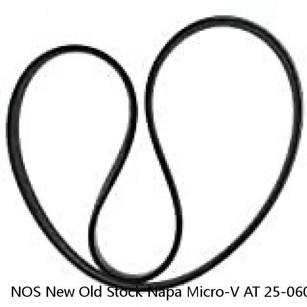 NOS New Old Stock Napa Micro-V AT 25-060923 Serpentine Belt Gates K060923 USA #1 small image
