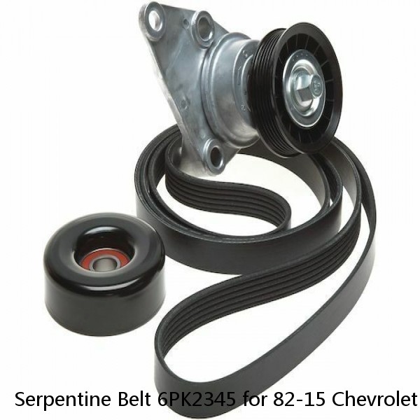 Serpentine Belt 6PK2345 for 82-15 Chevrolet GMC Ford Mercury 4.2L4.8L 5.3L 6.0L  #1 small image