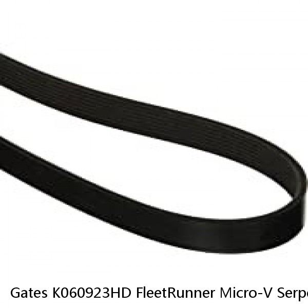 Gates K060923HD FleetRunner Micro-V Serpentine Drive Belt #1 small image