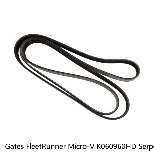 Gates FleetRunner Micro-V K060960HD Serpentine Belt for 10243938 12564763 qq