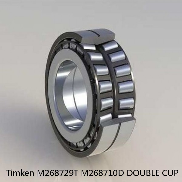 M268729T M268710D DOUBLE CUP Timken Spherical Roller Bearing #1 image