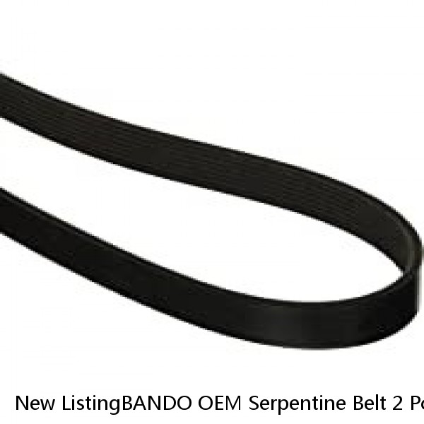 New ListingBANDO OEM Serpentine Belt 2 Pcs Fit CADILLAC,CHEVROLET, GMC V8 6.0L Alt 105 Amp #1 image