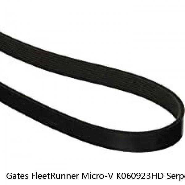 Gates FleetRunner Micro-V K060923HD Serpentine Belt for 10051598 10055747 zz #1 image