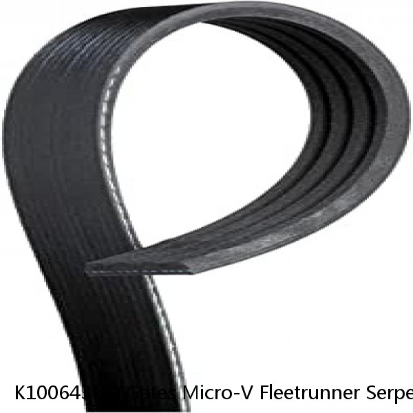 K100643HD Gates Micro-V Fleetrunner Serpentine Belt Made In Mexico Free Shipping #1 image
