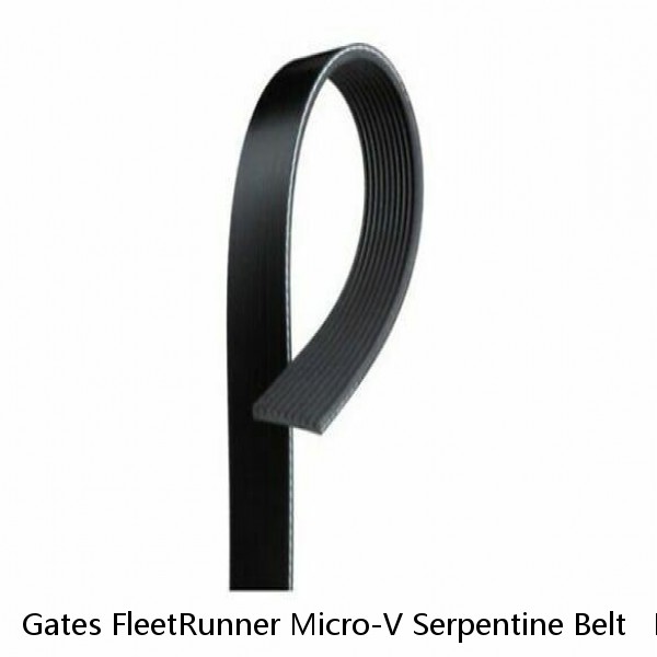 Gates FleetRunner Micro-V Serpentine Belt   K080865HD    8PK2198   NEW #1 image