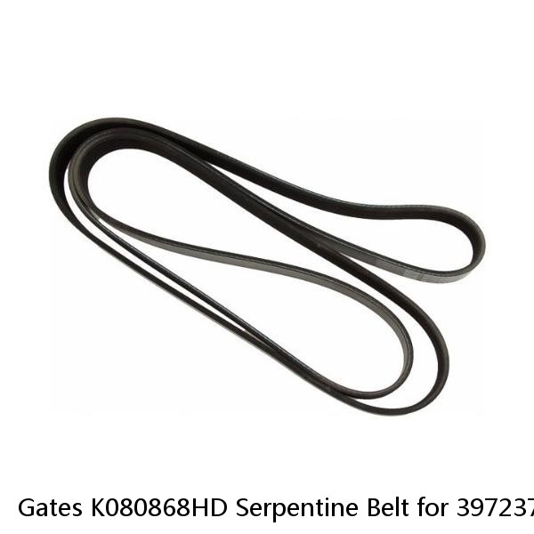 Gates K080868HD Serpentine Belt for 3972377 L110605 K080868HD 5080868 jf #1 image